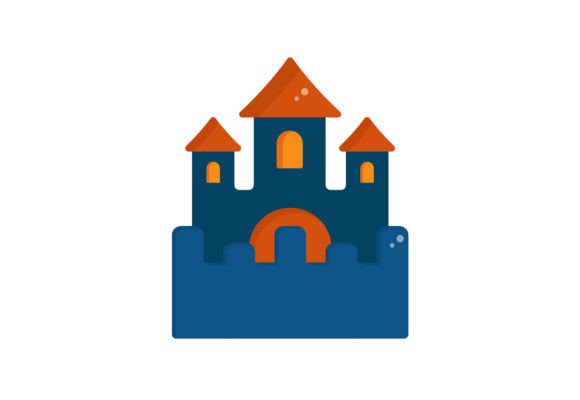 Download Castle Illustration Halloween Artwork - Premium Resources