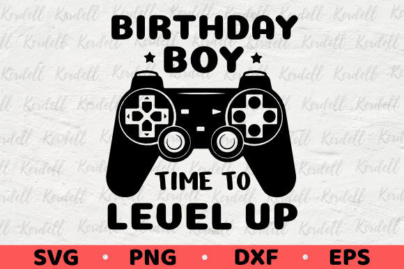 Download Birthday Boy Time to Level Up, Gamer Boy - Gamer Collection