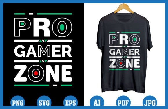 Download Pro Gamer Zone Geometric Quotes T Shirt - Gamer Collection