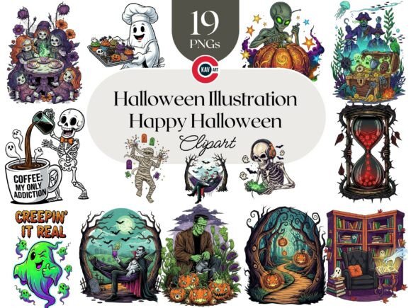 Download Spooky Halloween Artwork Sublimation - Halloween artwork Collection