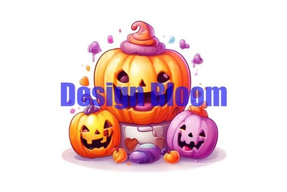 Download Lollipop Ghost Halloween Artwork for POD - Halloween artwork Collection